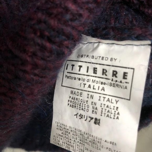 VERSACE JEAN COUTURE LUXURY KNIT HALF ZIP SWEATER MADE IN ITALY - Picture 8 of 8